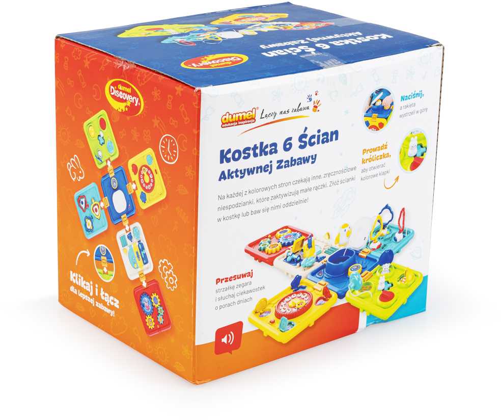DUMEL DD 30802 Cube 6 sienų aktyvus žaidimas