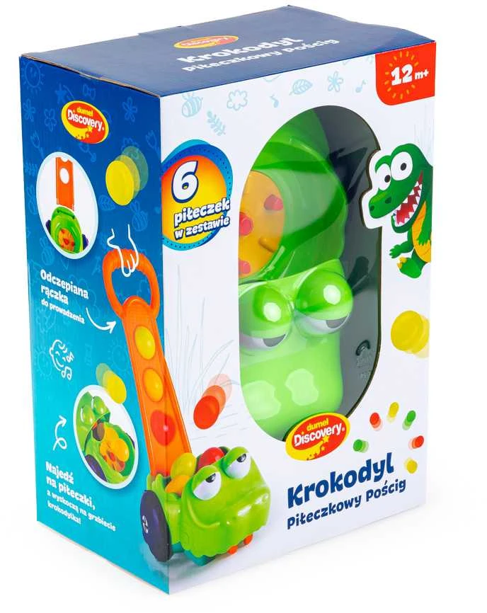 DUMEL DD 30806 krokodilo kamuoliuko gaudynės
