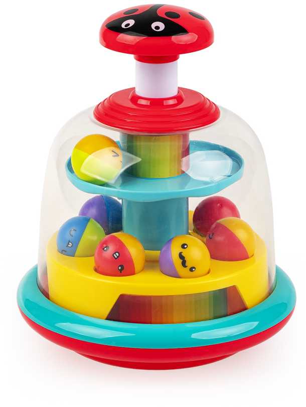 DUMEL DD 30807 Ladybug Spinning Top 3 Žaidimo lygiai