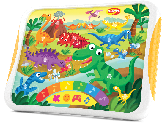 DUMEL DG 53417 planšetinis kompiuteris Dino pasaulis