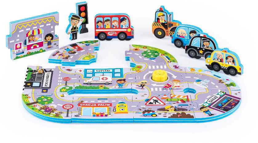DUMEL DG 82337 Dėlionės garsai aplink mus miestas