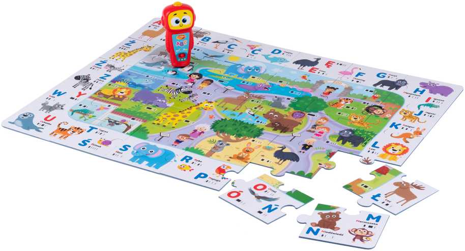 DUMEL DG 82689 Robotas Robby dėlionė ABC