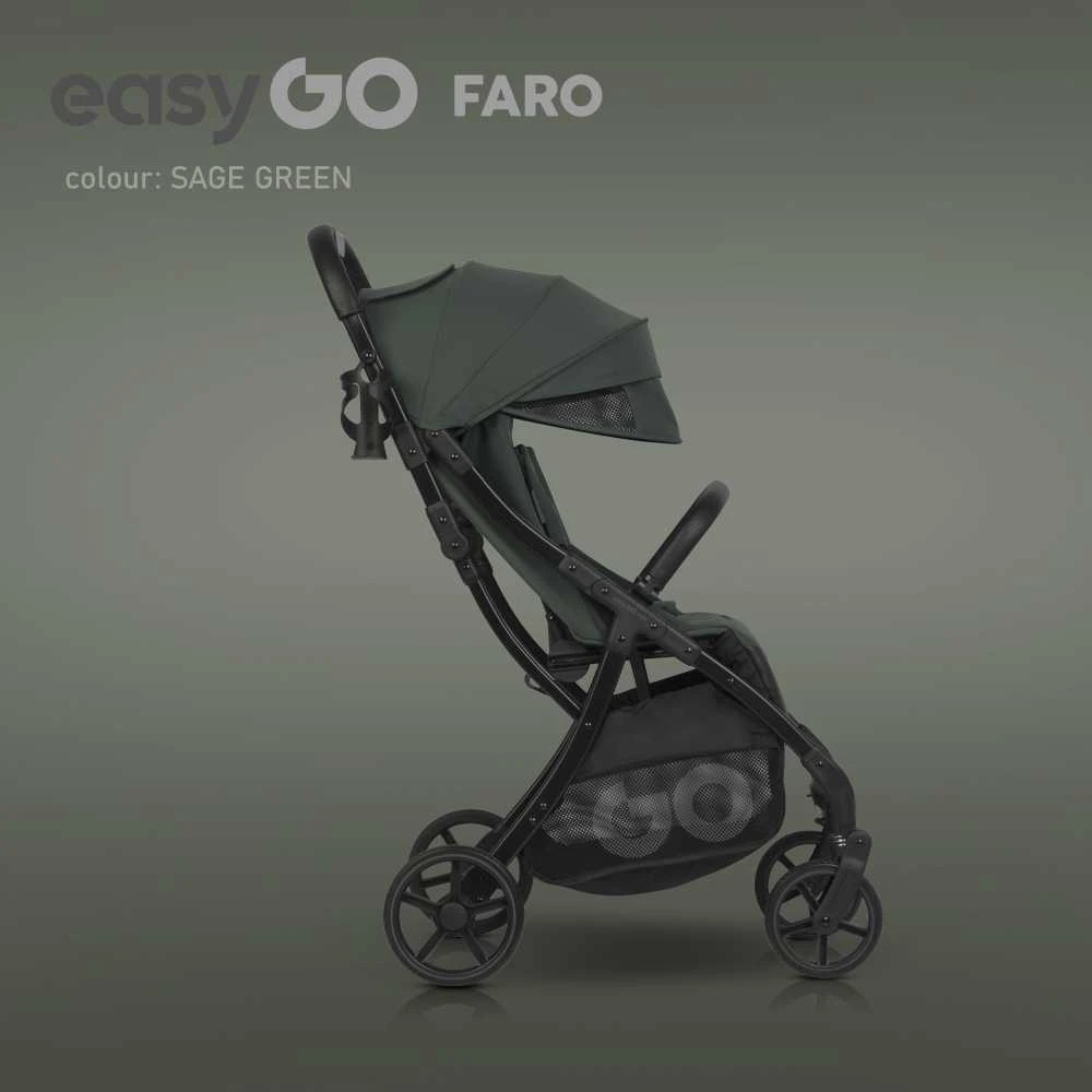 Easy go Kompaktiškas sportinukas Faro, Sage žalias