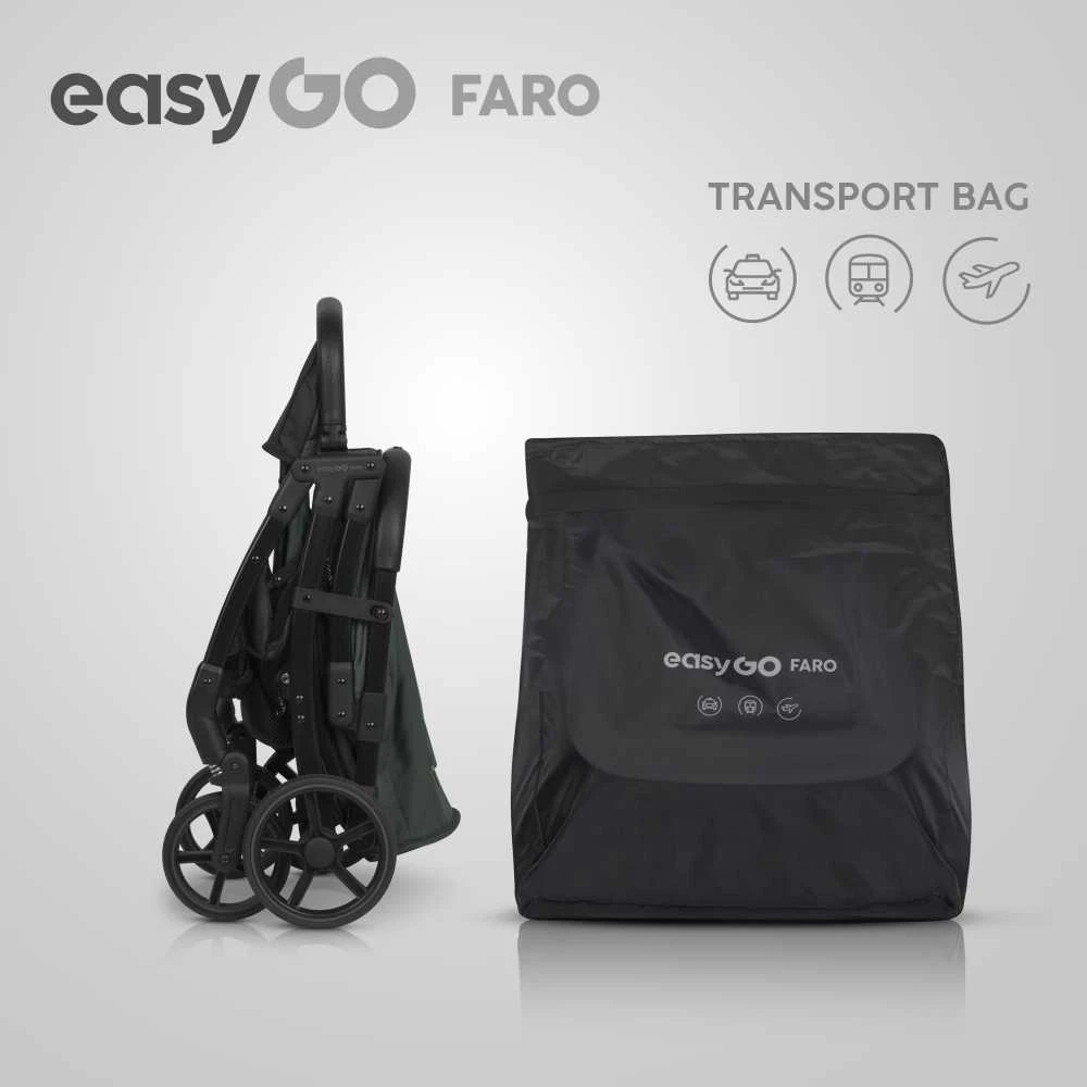 Easy go Kompaktiškas sportinukas Faro, Sage žalias