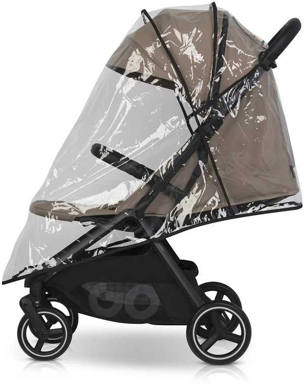 EASY GO HERO GOLDEN BEIGE Vaikiškas vežimėlis