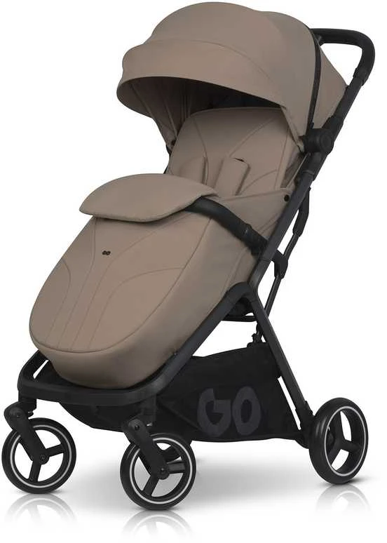 EASY GO HERO GOLDEN BEIGE Vaikiškas vežimėlis