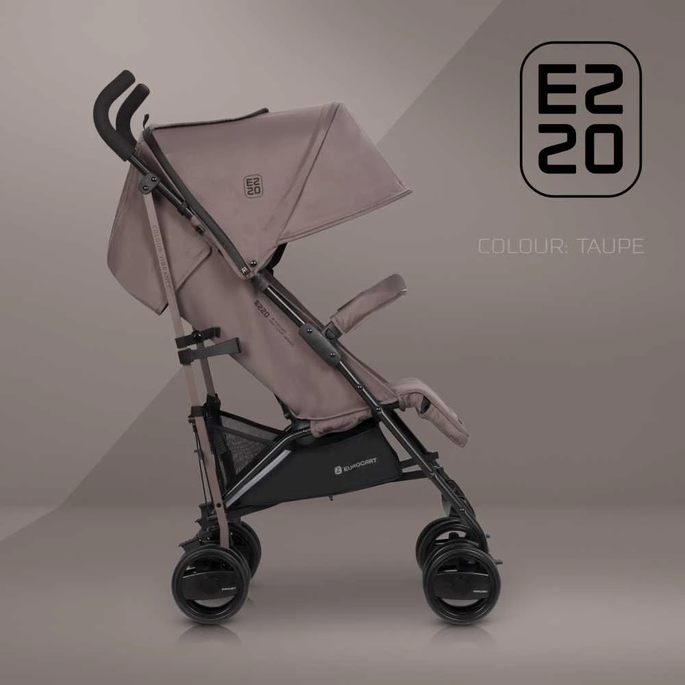 Skėčio formos sportinukas Euro-Cart Ezzo, Taupe