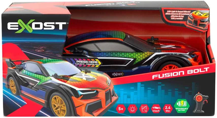 EXOST Radijo bangomis valdomas automobilis „Fusion Bolt“, 1:14
