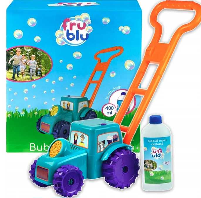 TM Toys FRU BLU DKF0396 traktorius + skysčių rinkinys 0.4l