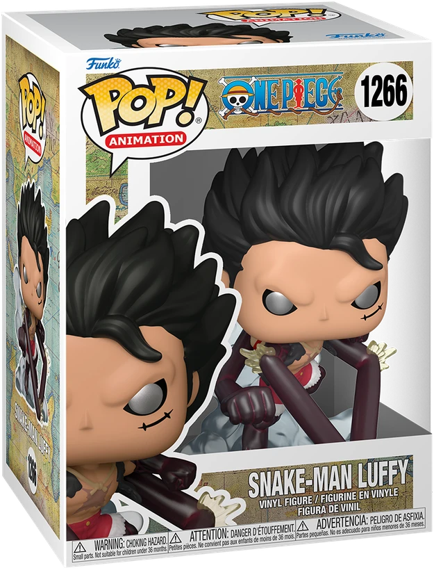 FUNKO POP! Vinilinė figūrėlė: One Piece - Snake-Man Luffy, 13 cm