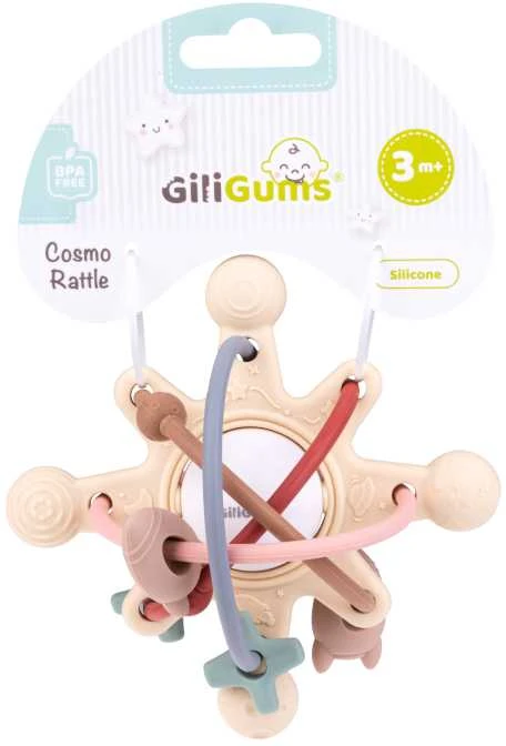 Gili Gums GILIGUMS GG 45537 Rattle cosmos spalvotas
