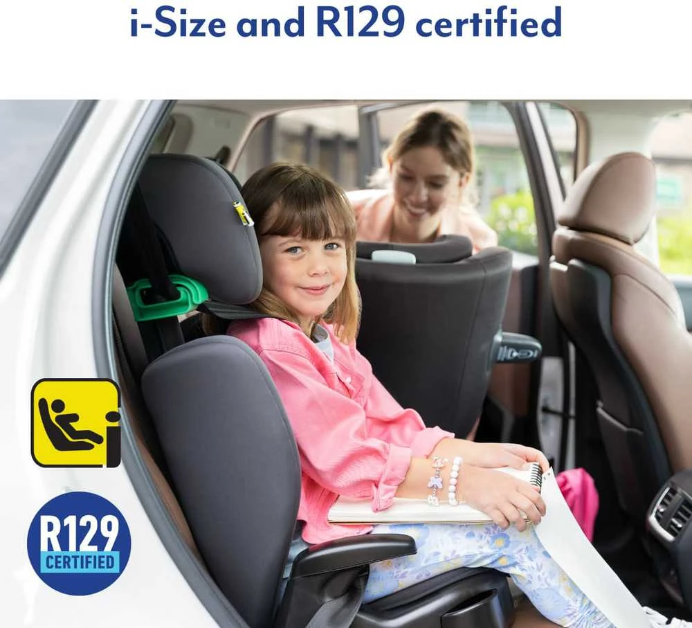 Automobilinė kėdutė Graco Junior Maxi R129, Juodos spalvos