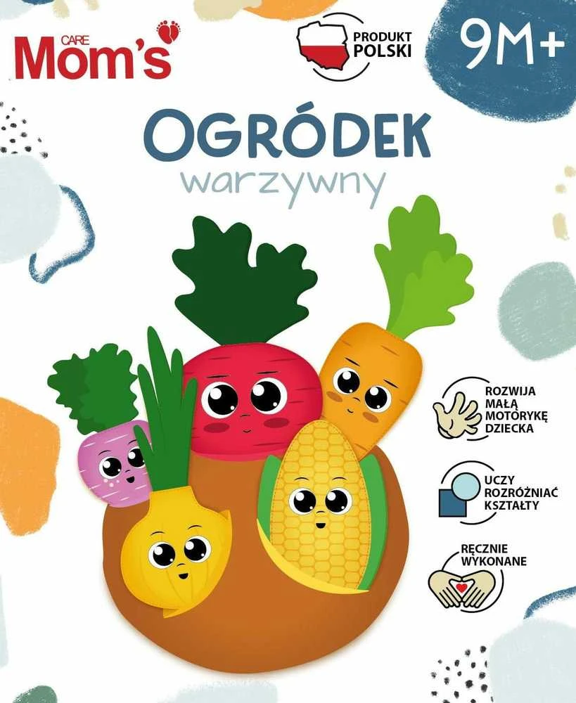 Momscare Mom's Care lavinantis sensorinis žaislas Daržoves ZA5392