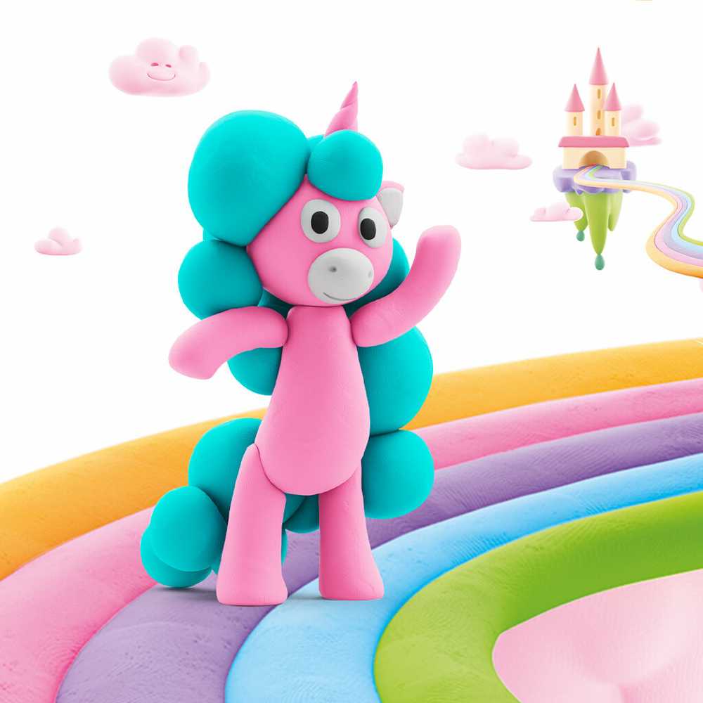TM Toys HEY CLAY HCL15028CEE vienaragio rinkinys 15 vnt.