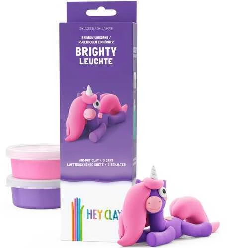 TM Toys HEY CLAY HCL30137CEE vienaragio figūrėlė Brighty 3 vnt.