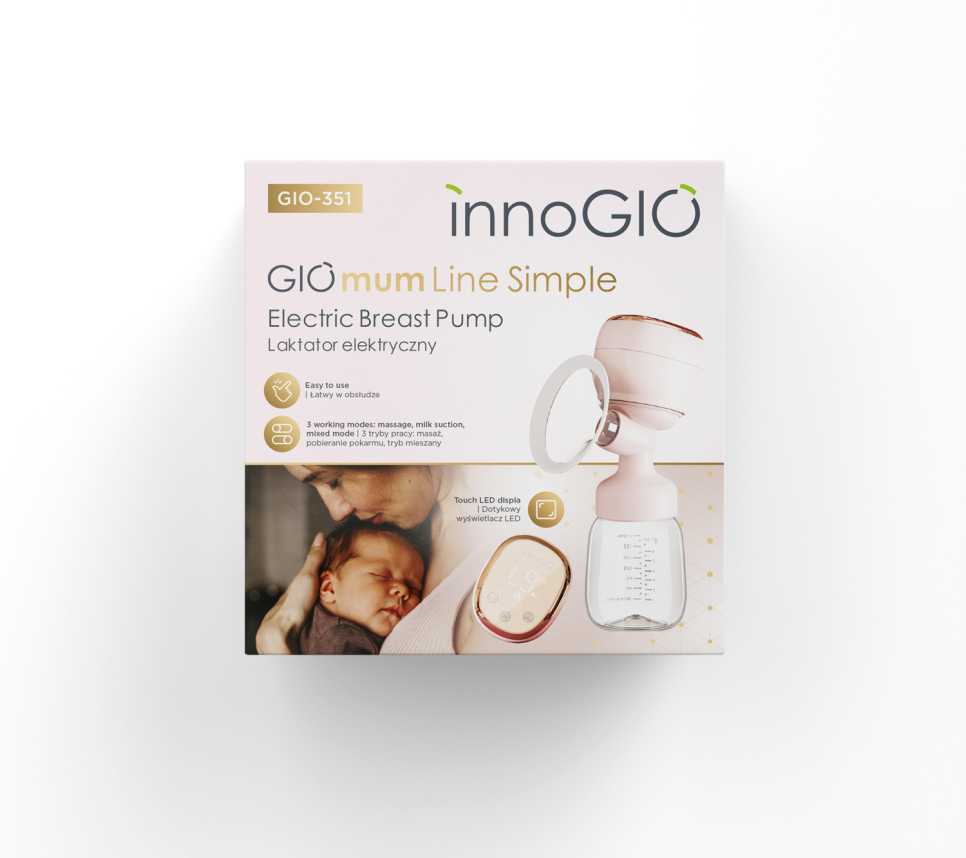 INNOGIO GIO-351 GIOmum Line Simple paprastas elektrinis pientraukis
