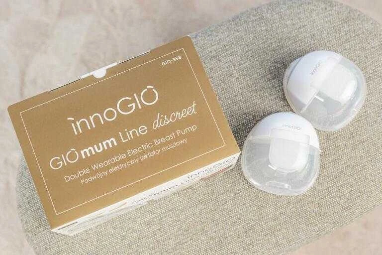 7Oth Innogio INNOGIO GIO-358 GIOmum Line diskretiškas dvigubas elektrinis pientraukis