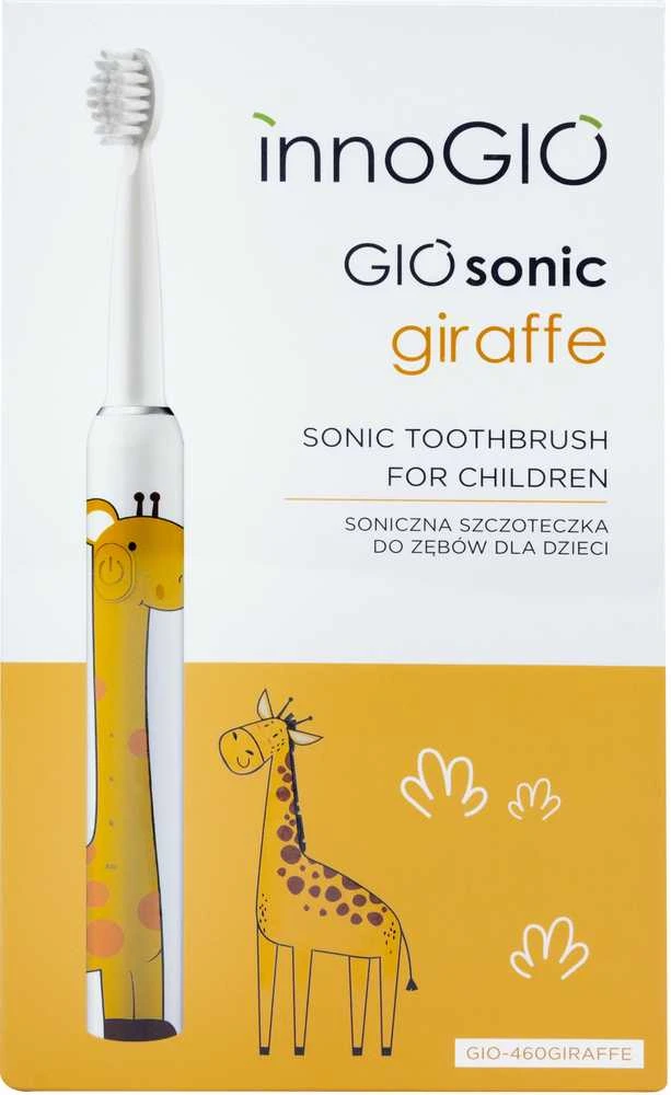 InnoGiO garsinis dantų šepetėlis žirafa GIO-460