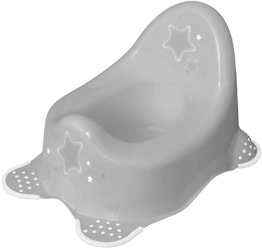 Keeeper POTTY STARS 38x 27x24 cm pilka