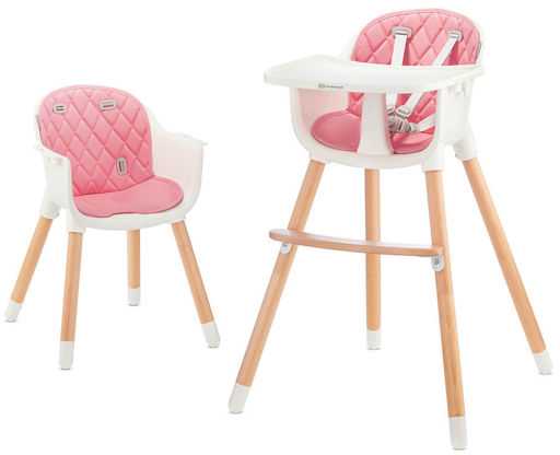 Kinderkraft maitinimo kėdutė Sienna, rožinė