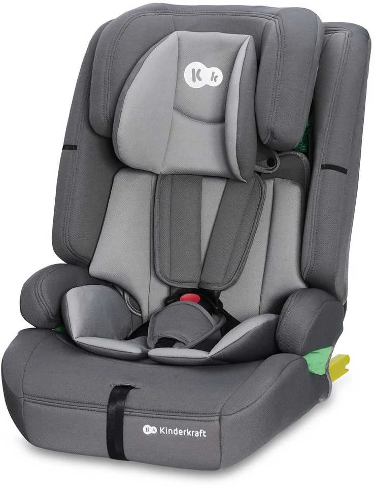KINDERKRAFT automobilinė kėdutė SAFETY FIX 2 i-Size, pilkas, KCSAFI02GRY0000