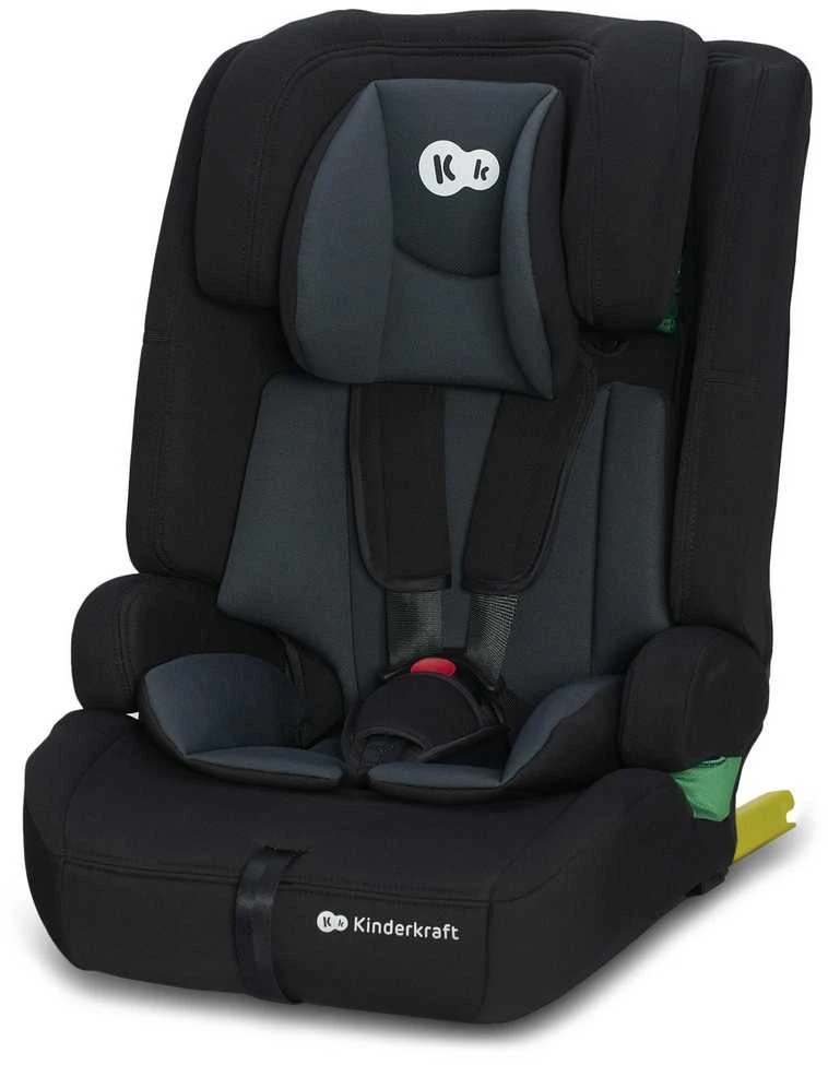 KINDERKRAFT automobilinė kėdutė SAFETY FIX 2 i-Size, juodos spalvos, KCSAFI02BLK0000