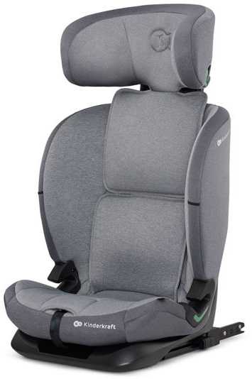 KINDERKRAFT ONETO3 i-Size automobilinė kėdutė 76-150 cm šalta pilka