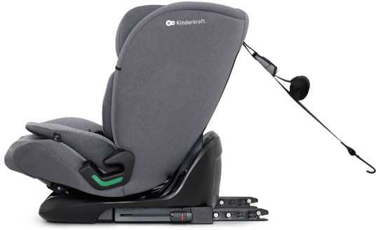 KINDERKRAFT ONETO3 i-Size automobilinė kėdutė 76-150 cm šalta pilka
