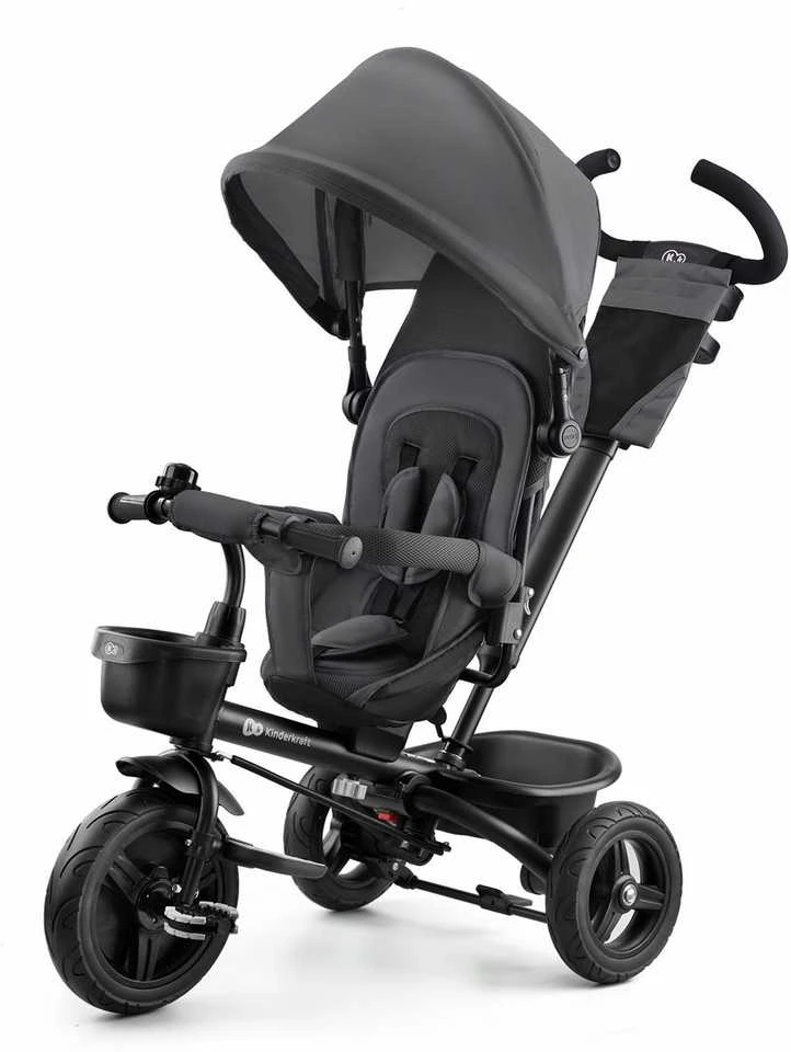 KINDERKRAFT triratukas Aveo pilkas, KRAVEO00GRY0000