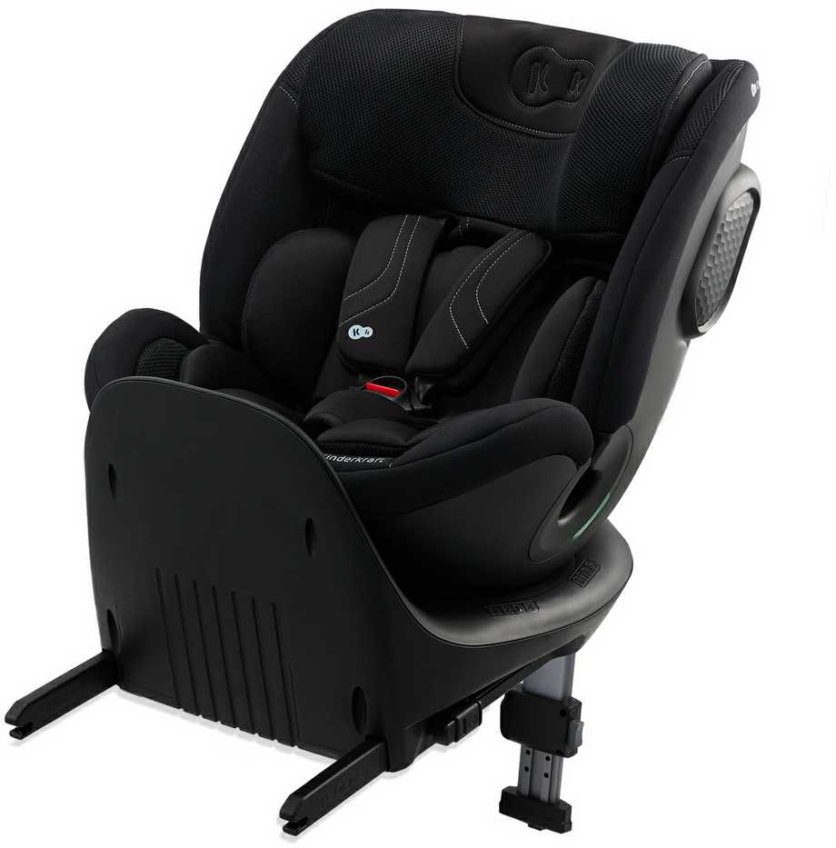 KINDERKRAFT automobilinė kėdutė XPRIDER 2 i-Size, 40-150 cm, juodas, KCXRID02BLK0000