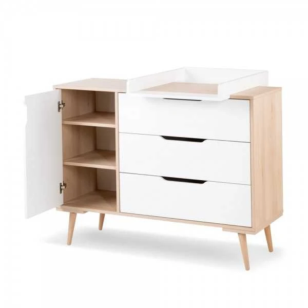 Malys Group KLUPŚ Komoda SOFIE buko-balta
