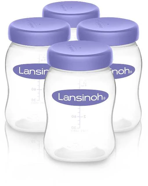 LANSINOH pieno buteliai 4 vnt.
