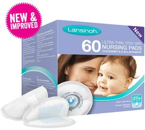 "Lansinoh" vienkartiniai įklotai į liemenėlę 60 vnt