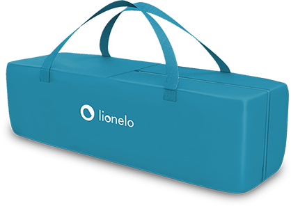 LIONELO Kelioninė lovelė Stefi Žalias Turquoise