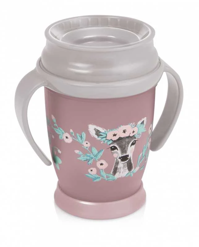 LOVI puodelis su rankenėlėmis 360 WILD SOUL GIRL, 250 ml, 1/604new