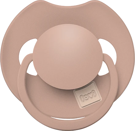 LOVI silikoninis dinaminis čiulptukas Prime, Blush, 0-6m, 1 vnt., 34/405