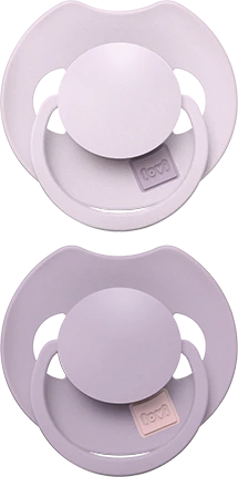 LOVI silikoniniai dinaminiai čiulptukai Prime, Lilac/ Violet, 6-18m, 2 vnt., 34/422