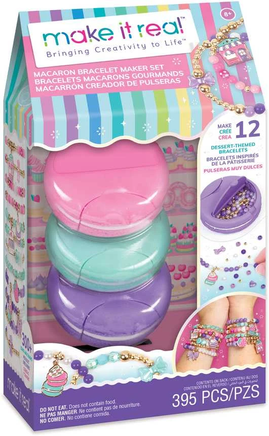 MAKE IT REAL DIY apyrankių rinkinys „Macaron“