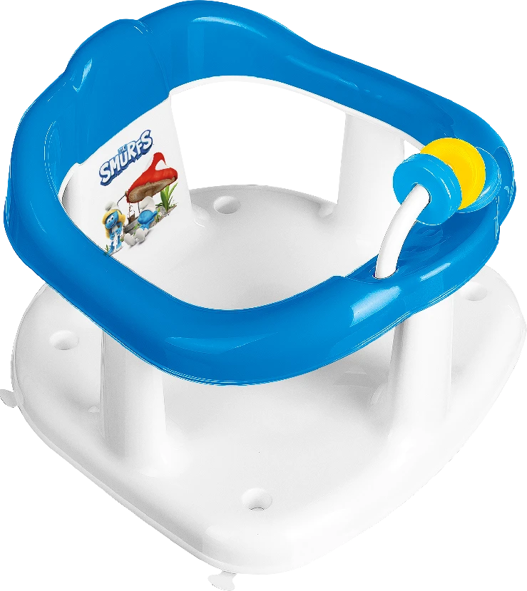 MALTEX Smurfs vonios kėdė/žaislai, mėlyna/balta