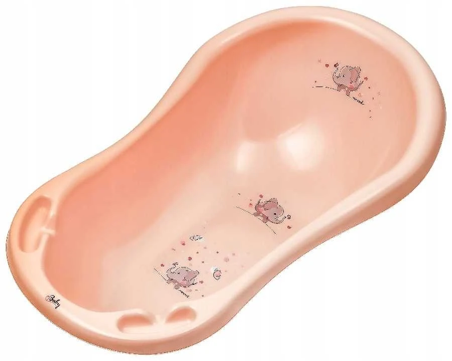 MALTEX vonia 84cm su kamščiu Dramblio persikų rožinė