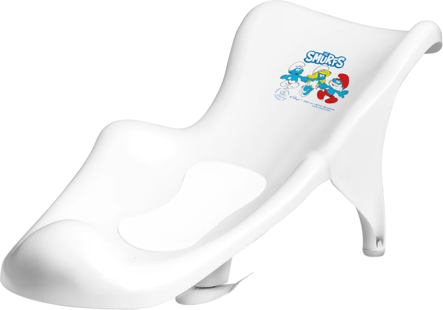 MALTEX Vonios sėdynė su kilimėliu Smurfs balta