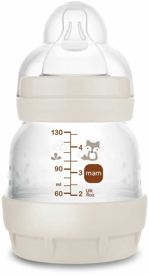 Mam Akcesoria MAM 851070 Perfect Start Planet Love buteliukas nuo dieglių 130ml berniukas