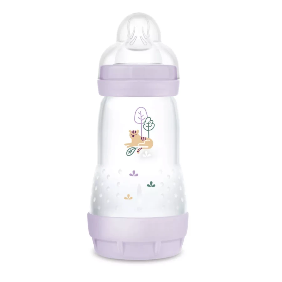Mam Akcesoria MAM 851162 Perfect Start Planet Love Anti-Colic buteliukas 260ml mergina