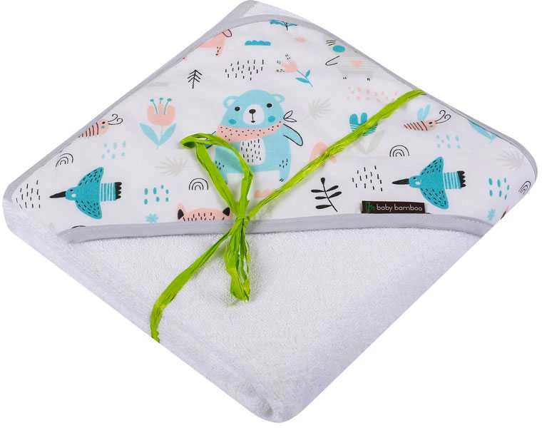 Rankšluostis MARINI 707 BABY BAMBOO vonios užvalkalo raštas 100x100