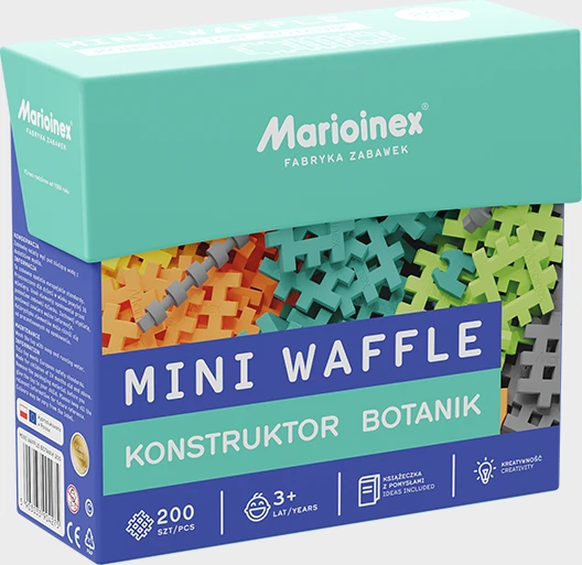 Konstruktorius Marioinex blokai Mini Botanist, 200 d.