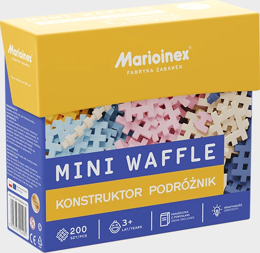 Konstruktorius Marioinex Mini Waffle Keliautoją, 200 d.