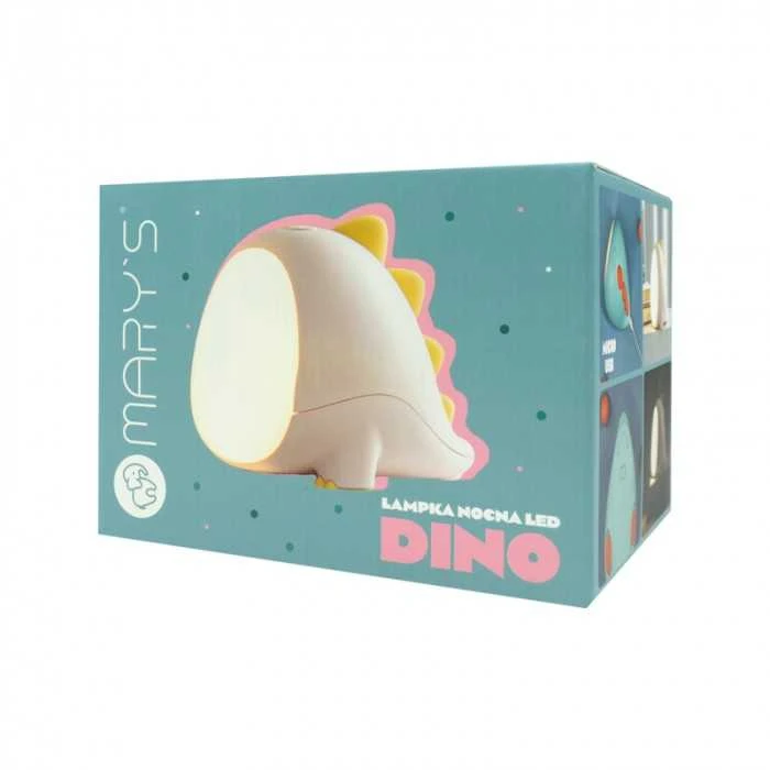 Plexido MARY'S MW20533 Dino rožinė LED naktinė lemputė