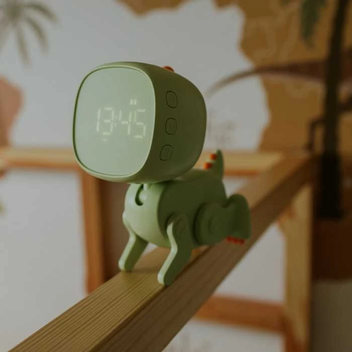 Ecolights MARY'S MW61059 Robo Dino žadintuvas žalias