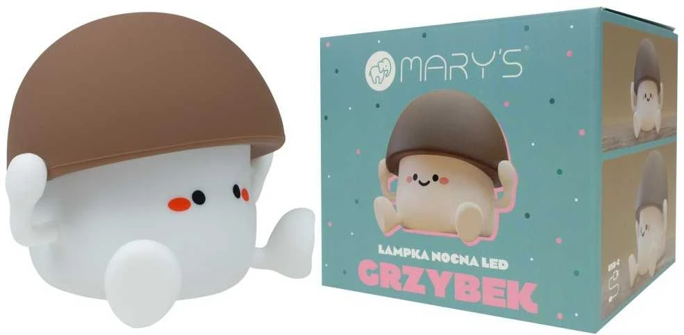 Ecolight MARY'S MW61410 grybų LED naktinė lemputė
