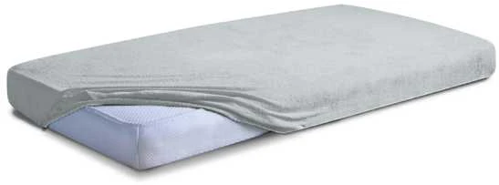 MATEX kilpinė paklodė PREMIUM su elastine juostele 60x120 [TB0025_42] pilka